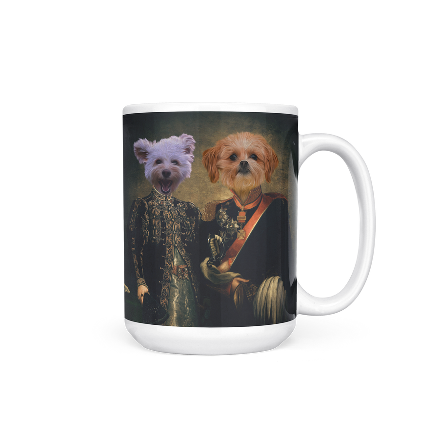 Majestic Duo Custom Pet Portrait Mug