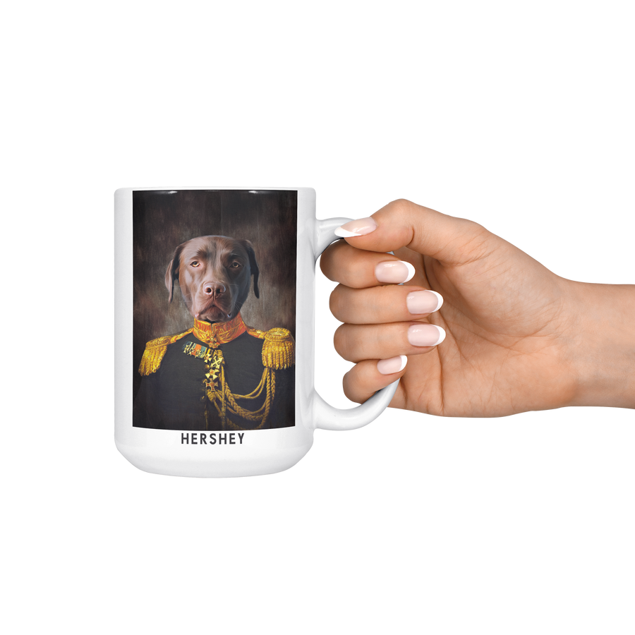 Regal Leader Royal Custom Pet Portrait Mug