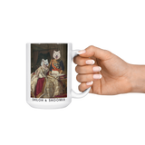 King & Queen Royal Custom Pet Portrait Mug