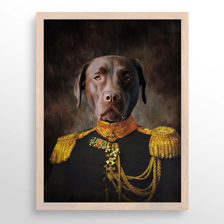 The Regal Leader Custom Pet Portrait