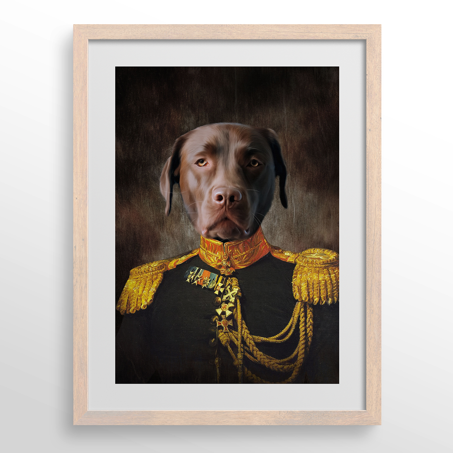 The Regal Leader Custom Pet Portrait