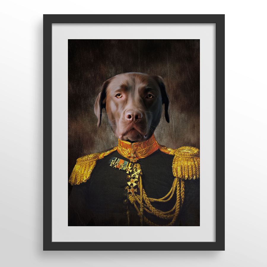 The Regal Leader Custom Pet Portrait