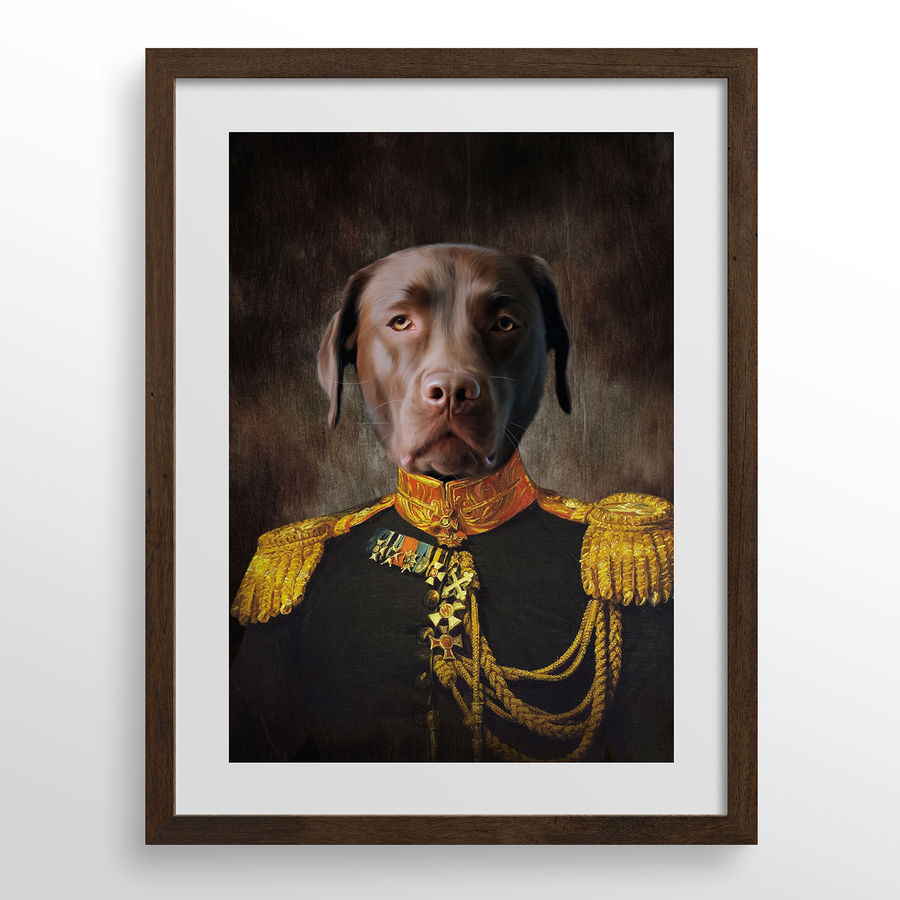 The Regal Leader Custom Pet Portrait