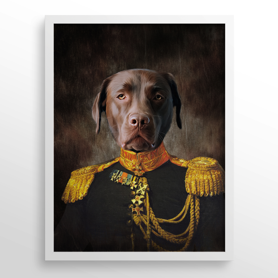 The Regal Leader Custom Pet Portrait