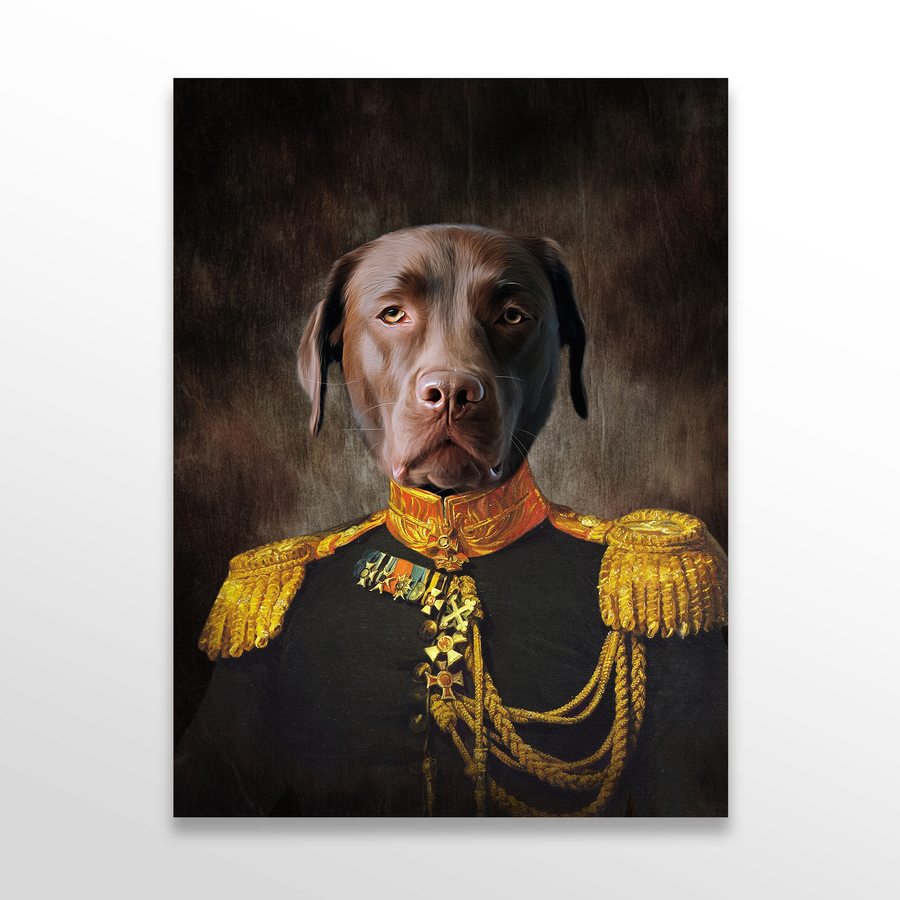 The Regal Leader Custom Pet Portrait