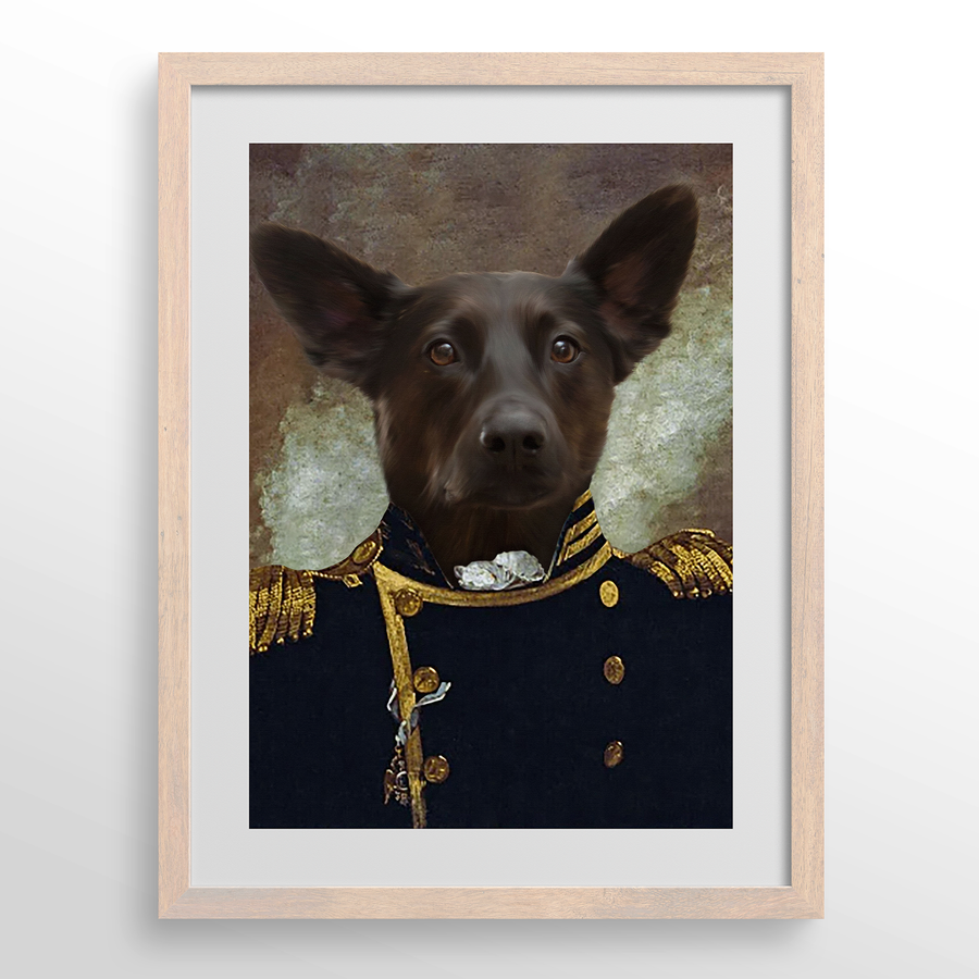 The Grand Elegance Custom Pet Portrait