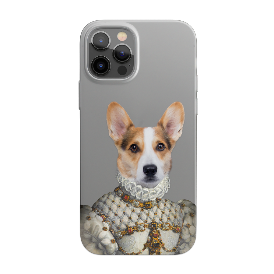Proper Lady Pet Portrait Phone Cases