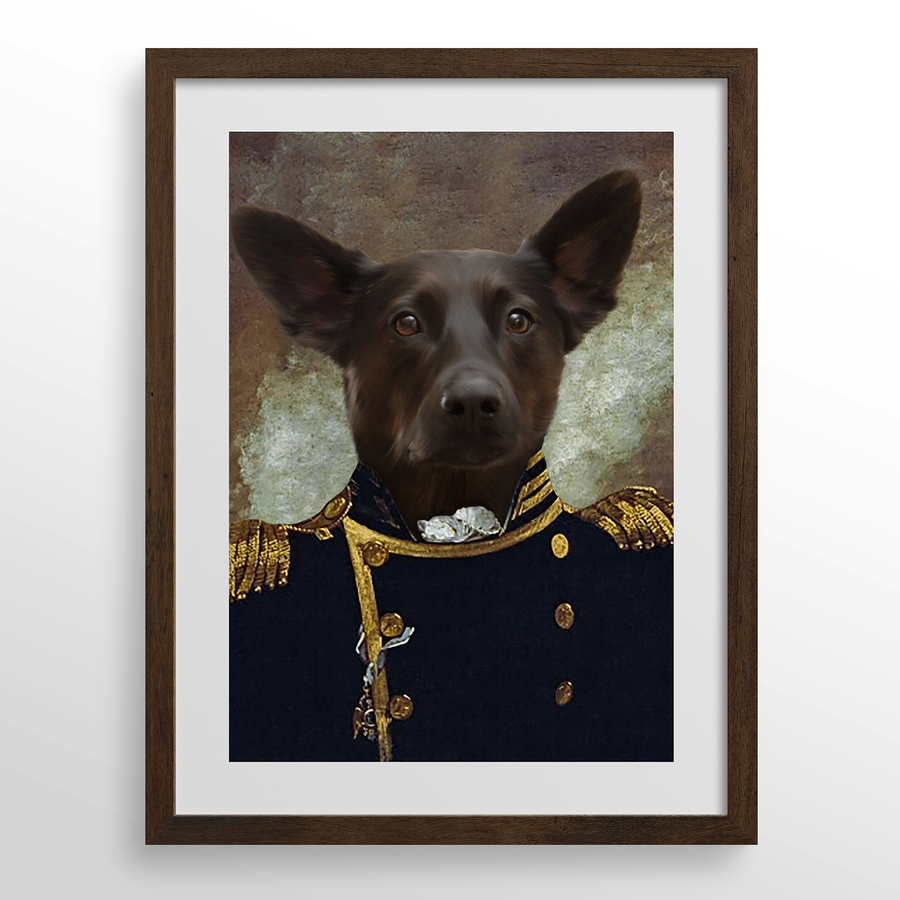 The Grand Elegance Custom Pet Portrait