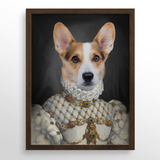 The Proper Lady Custom Pet Portrait