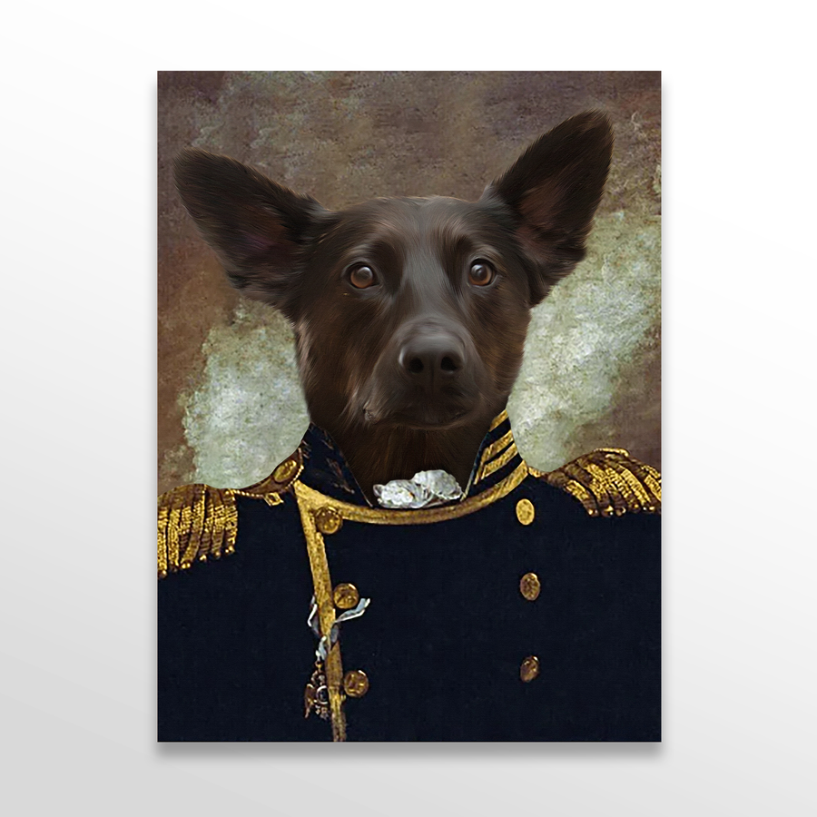 The Grand Elegance Custom Pet Portrait