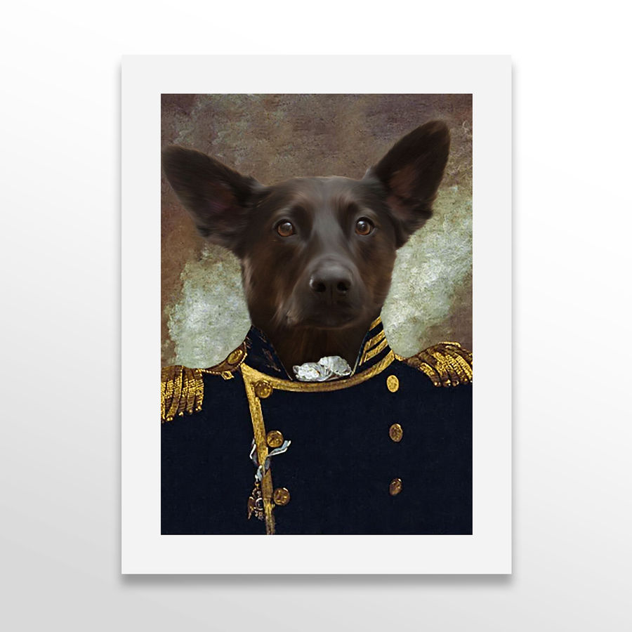 The Grand Elegance Custom Pet Portrait
