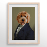 The Dignified Gentleman Custom Pet Portrait