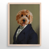 The Dignified Gentleman Custom Pet Portrait