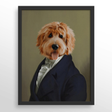 The Dignified Gentleman Custom Pet Portrait