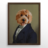 The Dignified Gentleman Custom Pet Portrait
