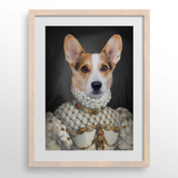 The Proper Lady Custom Pet Portrait