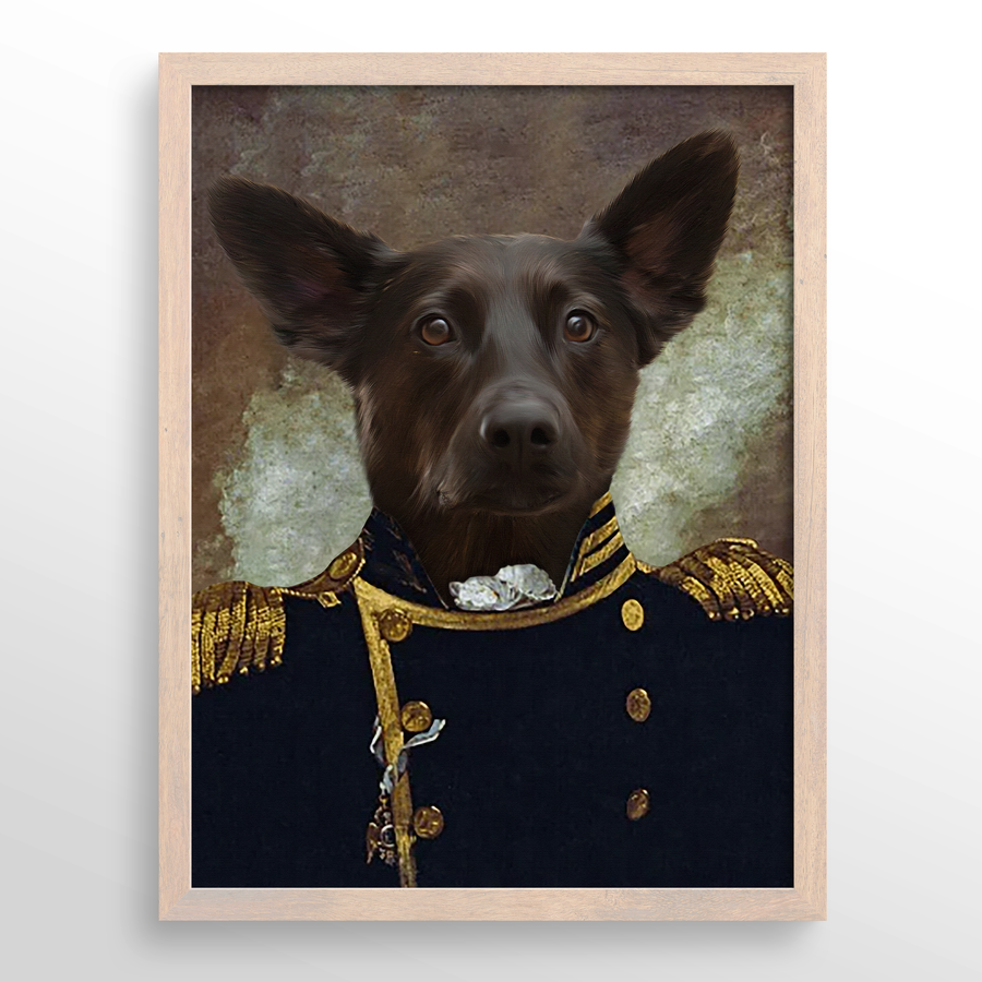 The Grand Elegance Custom Pet Portrait