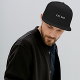Cat Dad Embroidered Trucker Hat