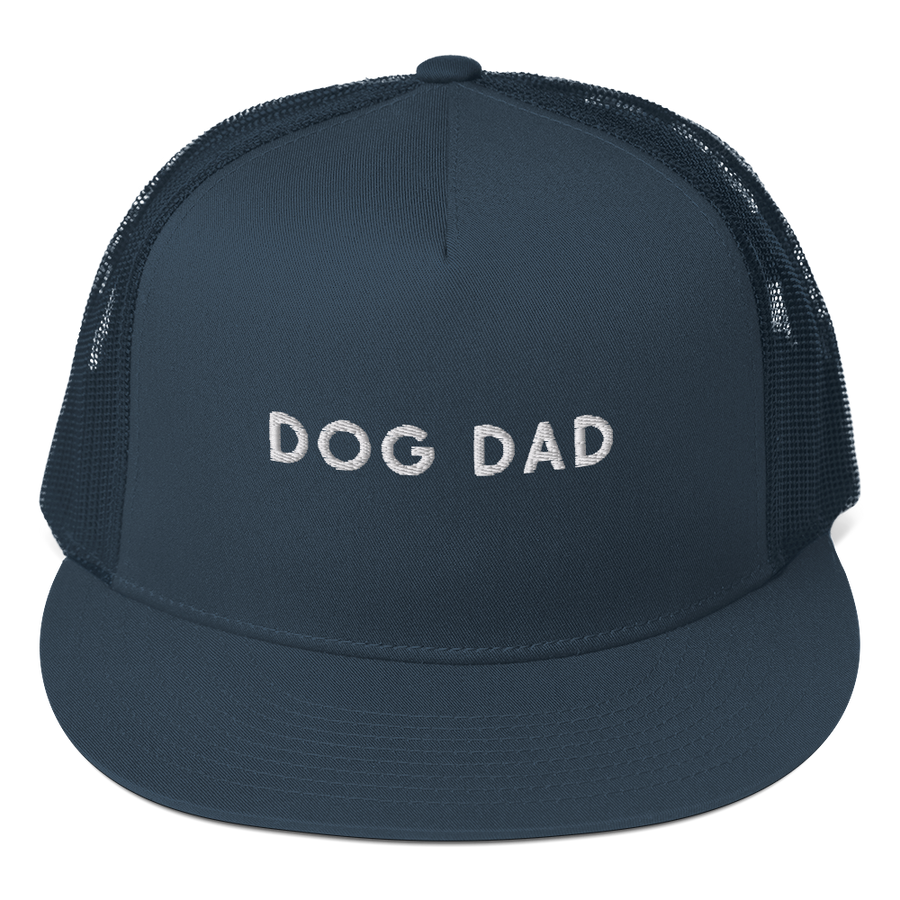 Dog Dad Embroidered Trucker Hat