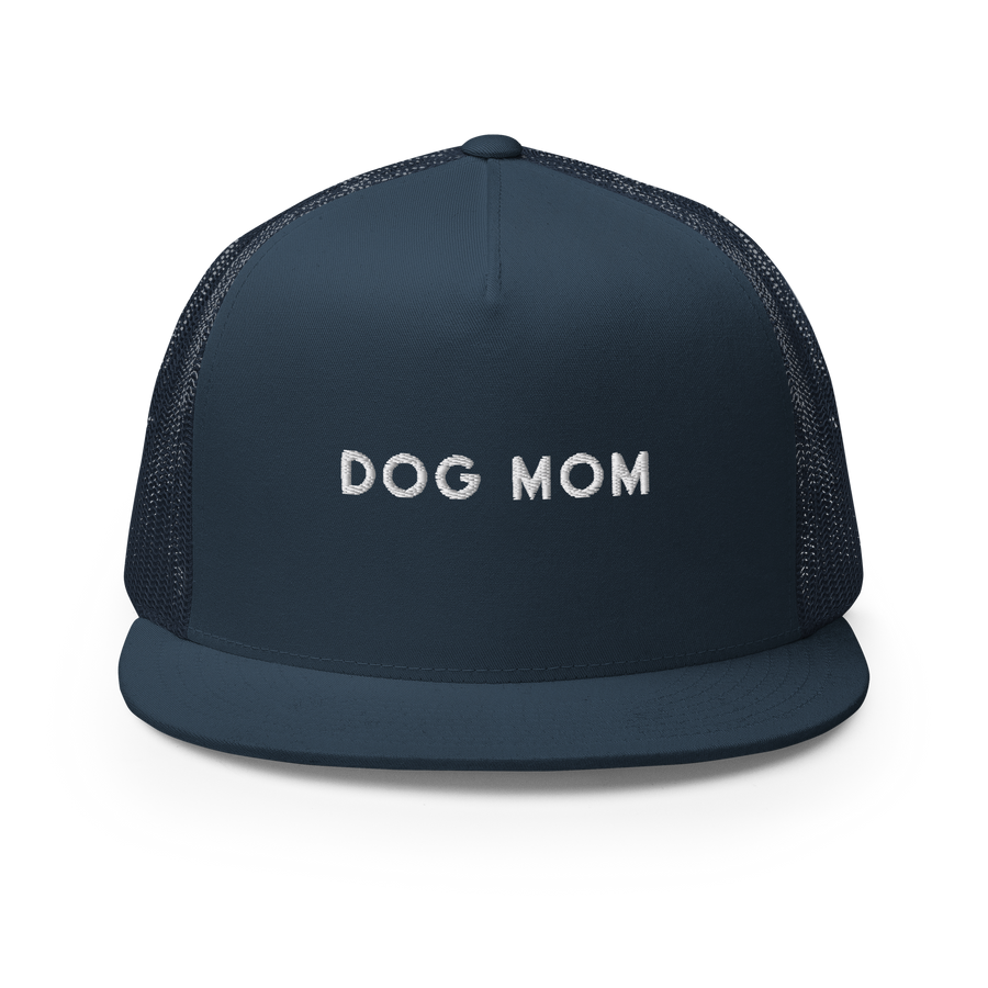 Dog Mom Embroidered Trucker Hat