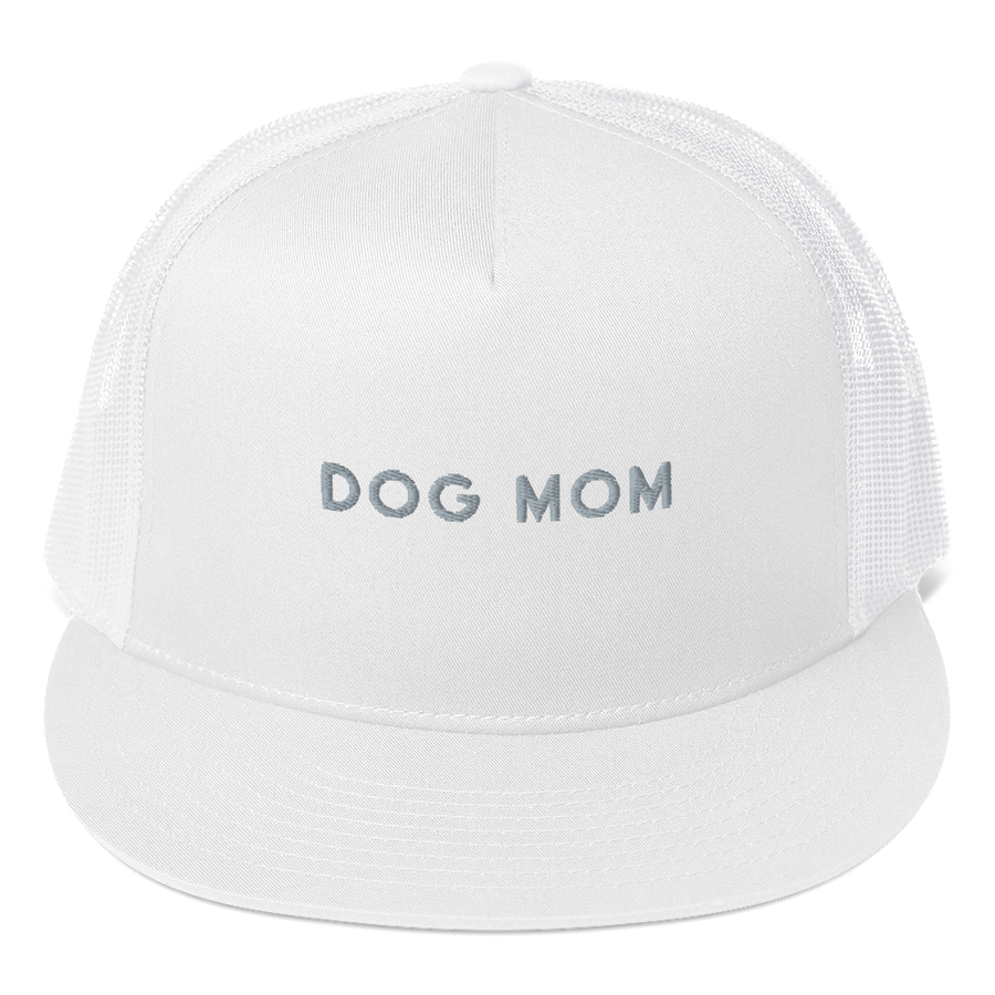 Dog Mom Embroidered Trucker Hat