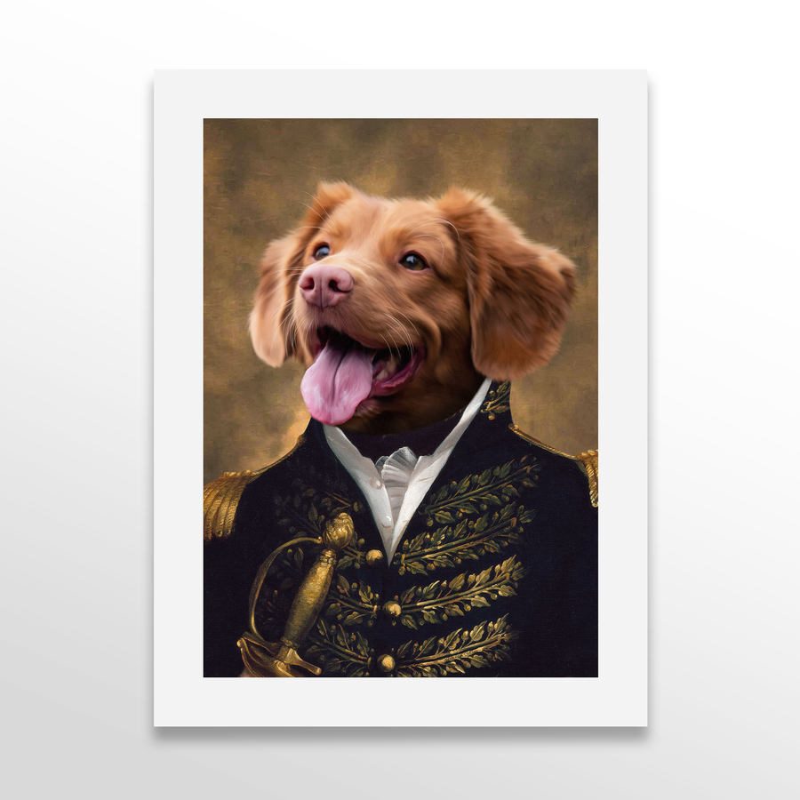 The Prince Custom Pet Portrait