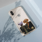 Majestic Duo Pet Portrait Phone Cases