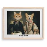 The Duke & Duchess Custom Pet Portrait