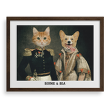 The Duke & Duchess Custom Pet Portrait