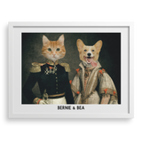 The Duke & Duchess Custom Pet Portrait