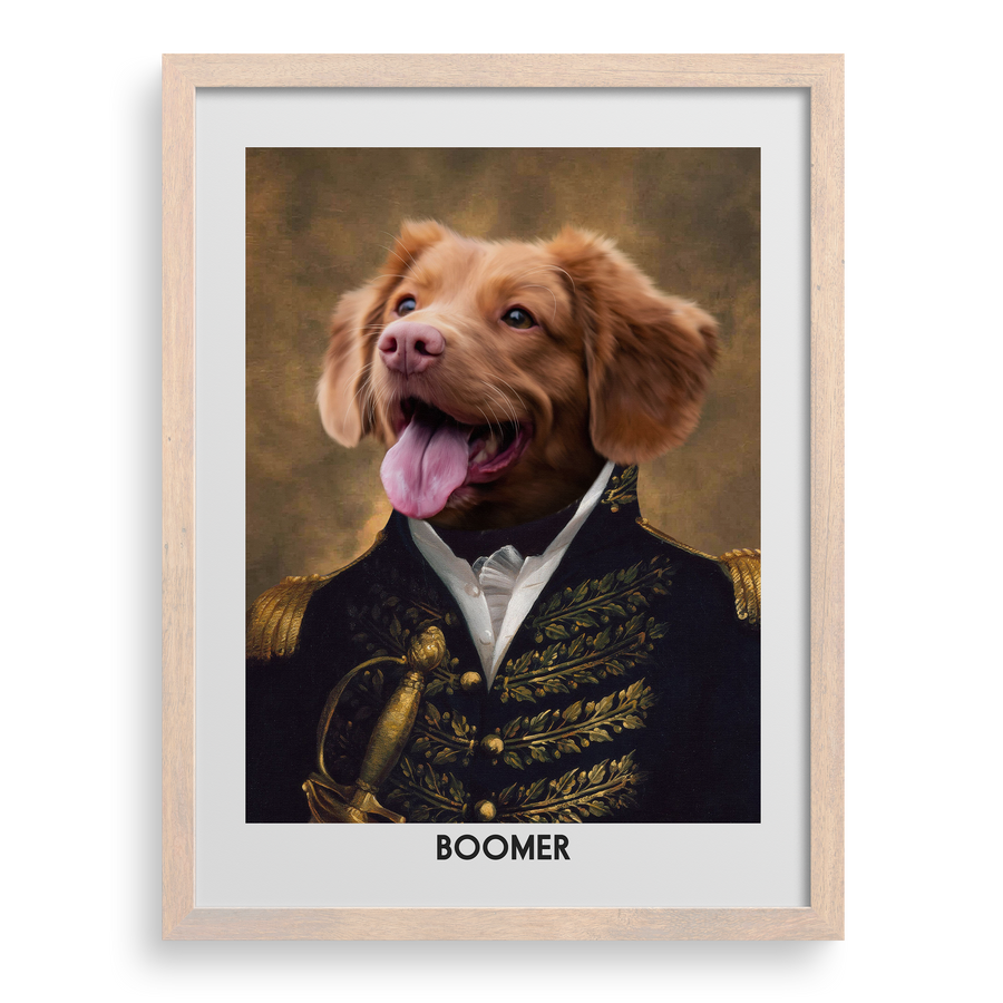 The Prince Custom Pet Portrait