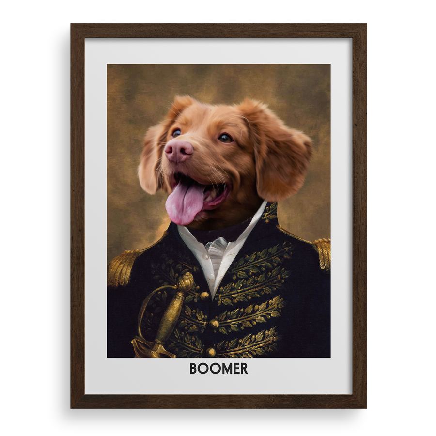 The Prince Custom Pet Portrait