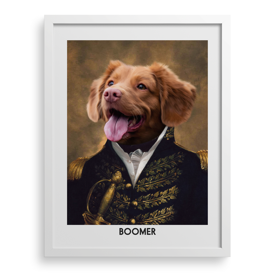 The Prince Custom Pet Portrait