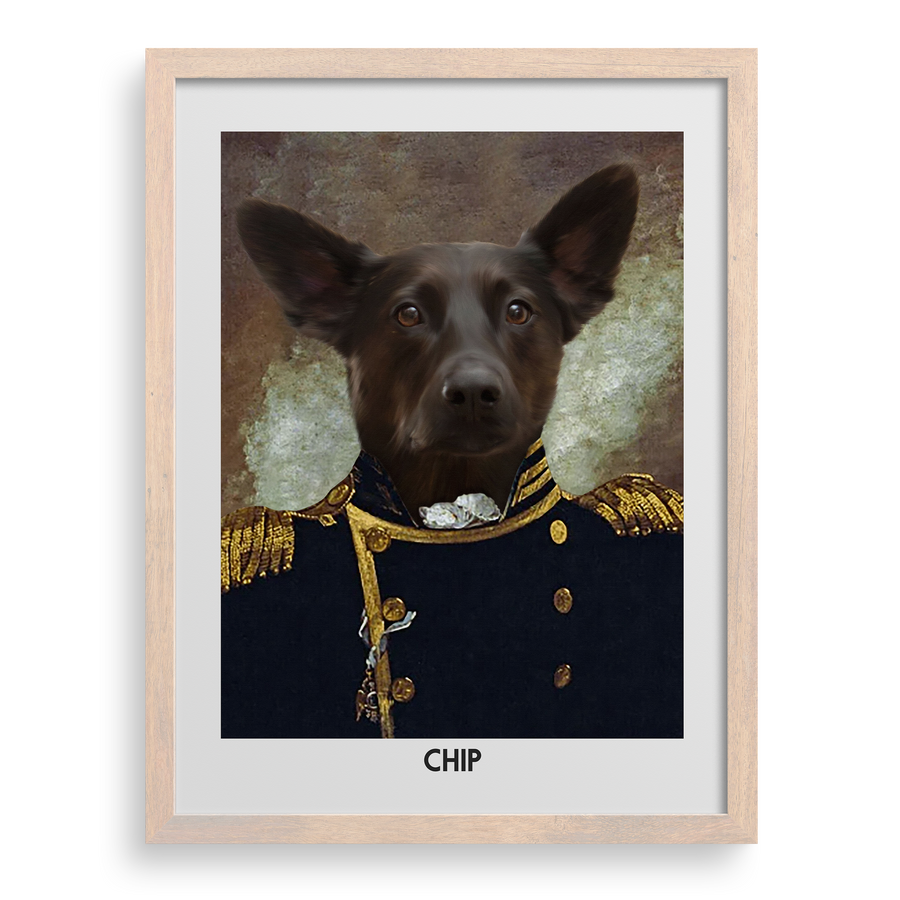 The Grand Elegance Custom Pet Portrait