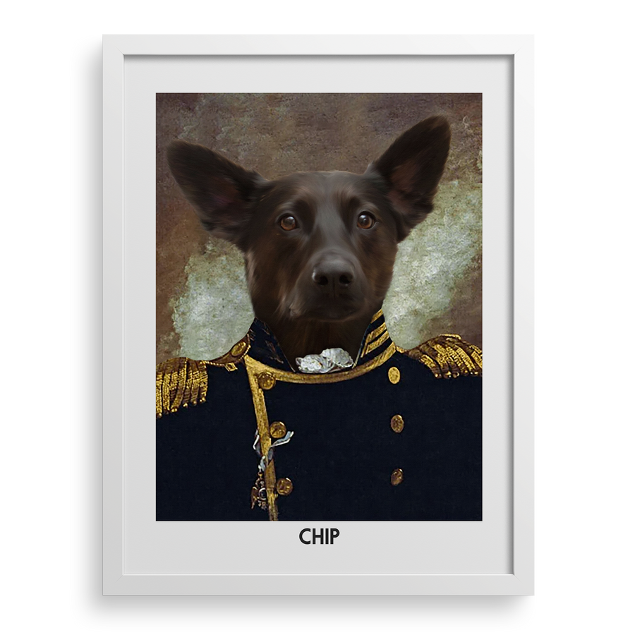 The Grand Elegance Custom Pet Portrait