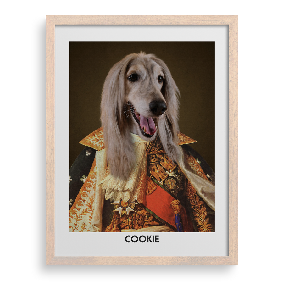The Princess Custom Pet Portrait