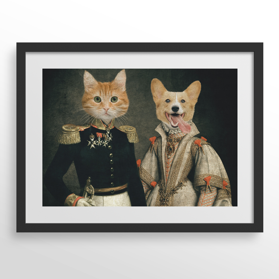 The Duke & Duchess Custom Pet Portrait