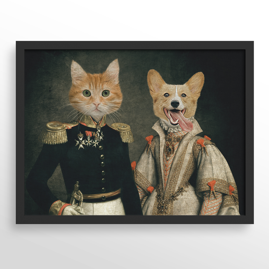 The Duke & Duchess Custom Pet Portrait