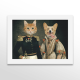 The Duke & Duchess Custom Pet Portrait