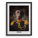 The Regal Leader Custom Pet Portrait