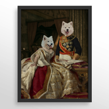 The King & Queen Custom Pet Portrait