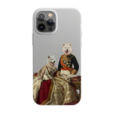 King & Queen Pet Portrait Phone Cases
