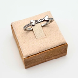 Custom Engraved Bone Ring
