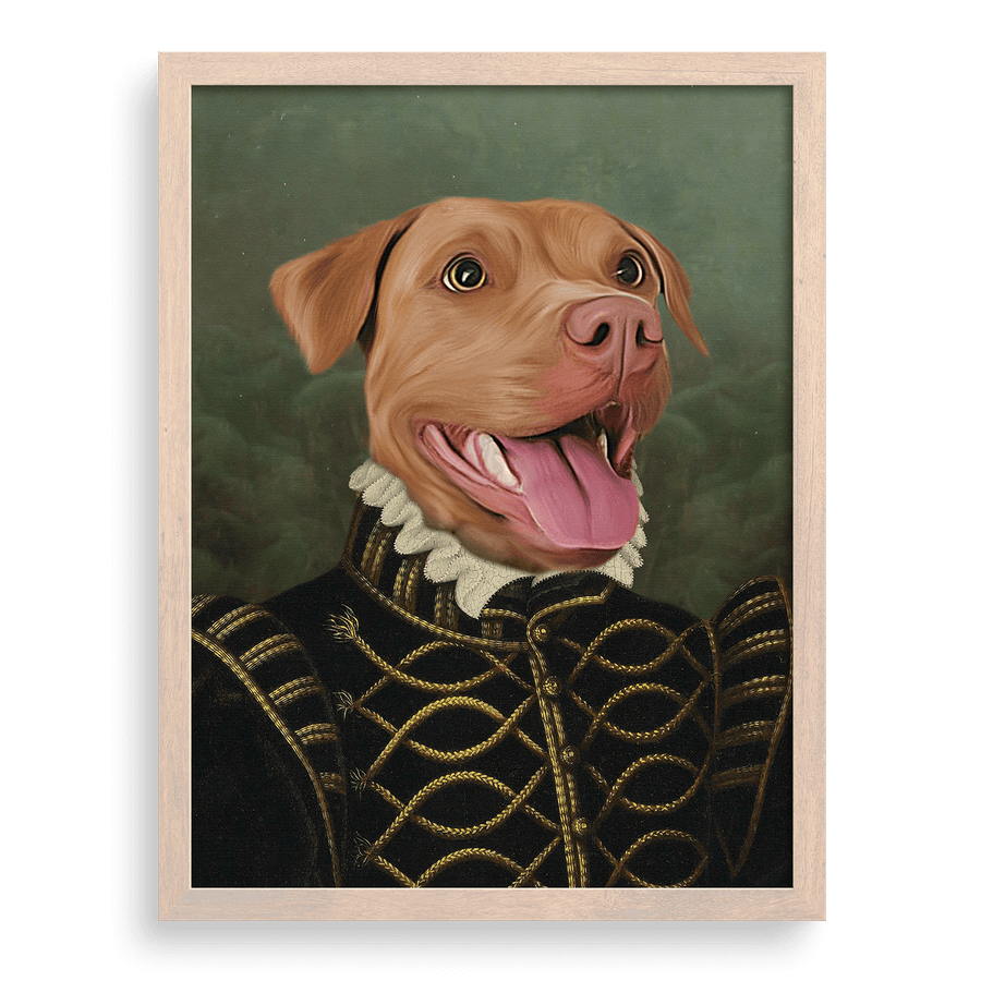 The Baroness Custom Pet Portrait