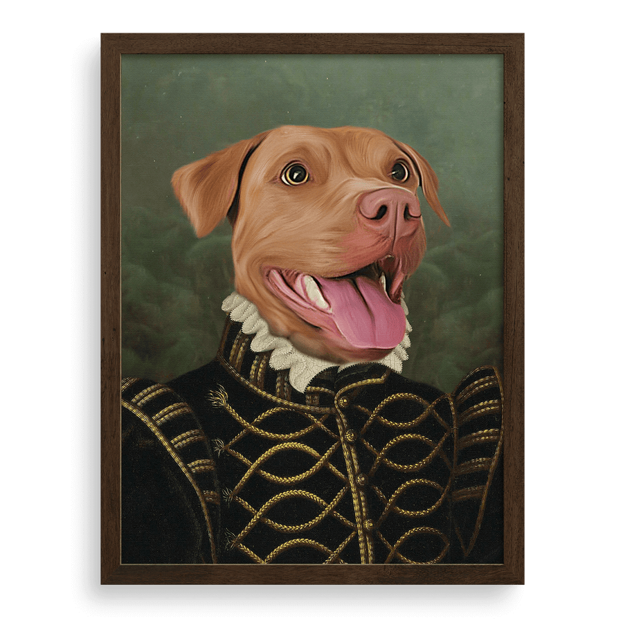 The Baroness Custom Pet Portrait