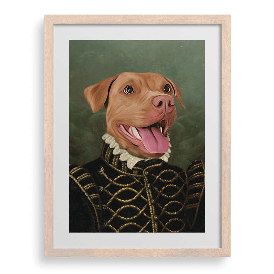 The Baroness Custom Pet Portrait