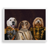 The Decorated Lords & Lady Custom Pet Portrait