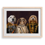 The Decorated Lords & Lady Custom Pet Portrait