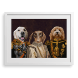 The Decorated Lords & Lady Custom Pet Portrait