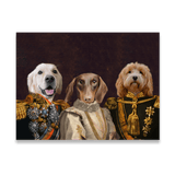 The Decorated Lords & Lady Custom Pet Portrait